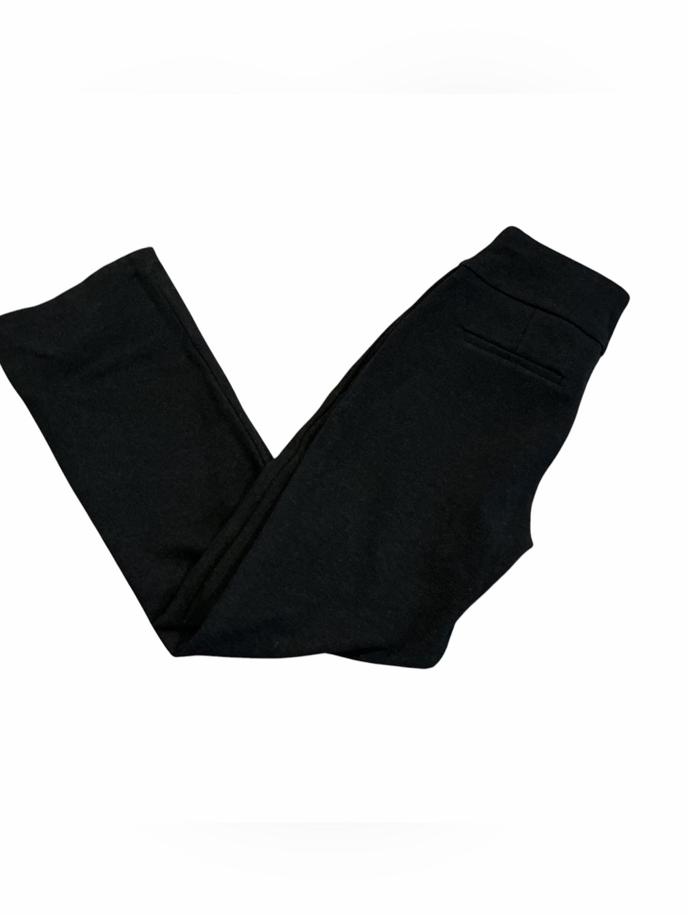 EXPRESS black high rise boot pull on pants